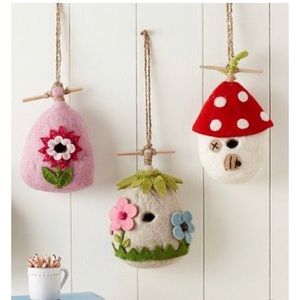 Pottery Barn Kids | wool felt birdhouse